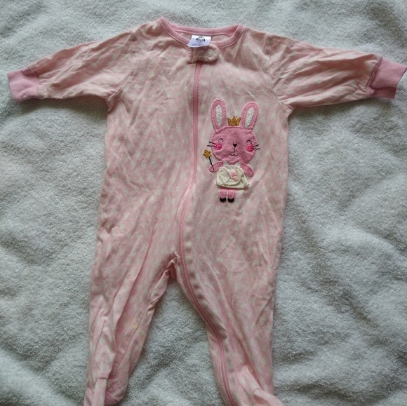 Gerber  footies pajamas size 0-3 Months - Picture 4 of 9